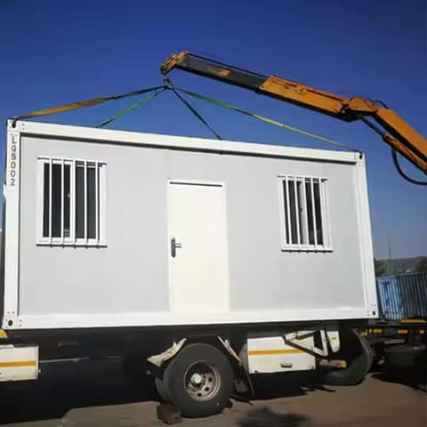 Mobil épület építkezésre - felvonulási konténer