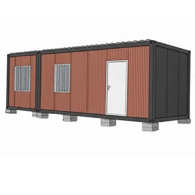 27 m²-es konténerház