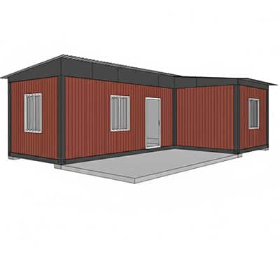 36 m²-es konténerház