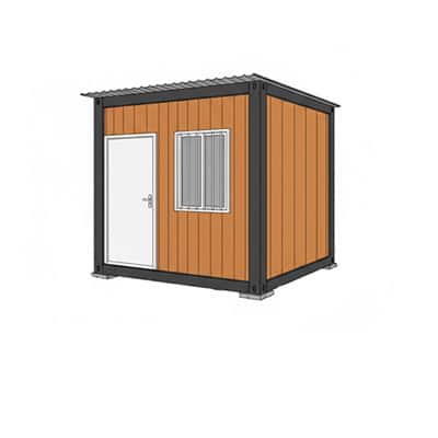 9 m²-es konténerház